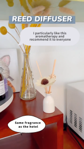 Air freshener scent for home reed diffuser essential oil for Christmas/wedding/birthday gift with box aromatherapy