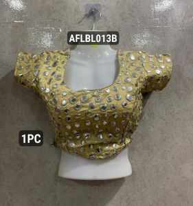 AFL Readymade Brocade Blouse  (Freesize 38-M fit UpTo XL-42)