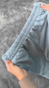 Tsabine - Elea Kulot Knit Pants Celana Wanita Panjang Premium Karet Pinggang Casual Bawahan Casual Bawahan