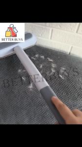 BETTER BUYS 4 in 1 Window Screen Cleaning Brush with Handle Multifunctional Brush for Remover Collect Pet Hair