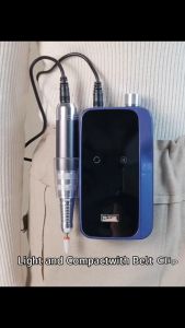 0-35000RPM Titanium Alloy Portable Nail Drill Pen Handheld Electric Nail Grinder Manicure Tool