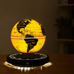 Magnetic suspension Globe 3D Stereoluminescence rotation Little Night Light gift science and technology Desktop decoration