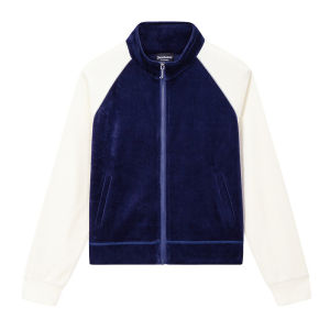 Juicy Couture | Silk Velvet Stand Collar Coat Womens