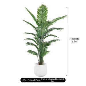 Simulated Green Plant Decor Large Living Room Ornamental Tree