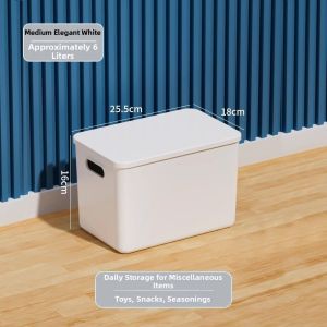 SIVASS | Plastic Lidded Storage Box for General Use