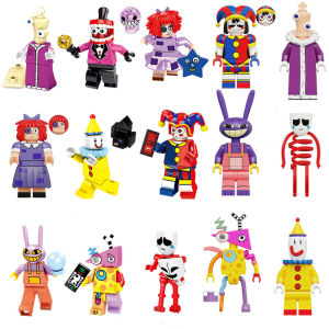 clu The Amazing Digital Circus Pomni Ragatha Jax Minifigure Toy Cartoon Building Blocks Collectible ulc
