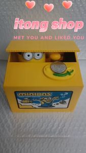 Automatik Kotak Wang Mencuri Lelaki Yang Menyelamatkan Duit Syiling Bank Kreatif Piggy Kotak Rakan Kanak-Kanak Hari Jadi Hadiah Hiasan Desktop