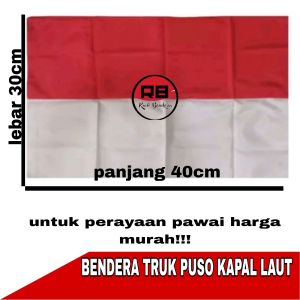 BENDERA UMBUL UMBUL WARNA WARNI MERAH PUTIH