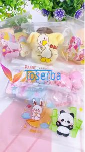 Ziplock Mini Food Storage Karakter Kartun Plastik Zipper Serbaguna Pouch Penyimpanan Makanan Cemilan Transparant Lucu Tempat Aksesoris Kosmetik Mini Anti Air Organizer Waterproof Travel Cosmetics Makeup Bag ptt