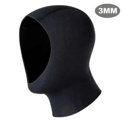 Neoprene Diving Hood Wetsuit Cap 3mm/5mm Stretchy Thermal Scuba Dive Hood for Men Women Cold Water Swimming Snorkeling Surfing