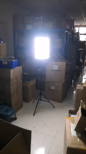 16 inch LED Flat Light with Remote Control 3-color Adjustable Fill Light Photography Tripod with Phone Clip