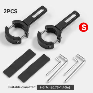 Motorcycle Mount Headlight Spotlight Bracket 20-38MM/38-60MM Fog Driving Lights Brackets Fork Ear Chopper Headlamp Holder