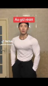 Áo giữ nhiệt Nỉ nam Dài Tay Cổ Tròn siêu ấm siêu co giãn - LCXA93