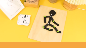 Đồ chơi nhân vật gỗ mô phỏng chuyển động – Đồ chơi sáng tạo mới nhất 2025