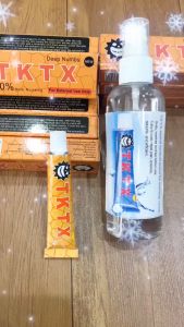 Kem tê ủ TKTX 40% kèm nước vệ sinh TKTX trước khi làm việc