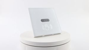 EU Infrare Wall Smart Light Switch IR Sensor No Need Touch 220V 110V Glass Screen Panel Electrical Power On Off Lamp