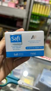 Safi Ultimate Bright Replenishing Night Cream & Day Cream SPF 20 PA+++ Ukuran 25 gr - Krim Siang Malam Untuk Wajah Kusam