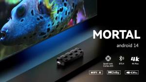 2026 R3+ Smart TV Stick 8K HD Media Player with Android 14 Supports 2.4G/5G Wi-Fi and Bluetooth 5.0 Home Theater Set-Top Box