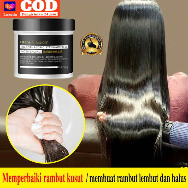 Hair mask pelurus rambut Masker rambut 500g krim pelurus rambut viral