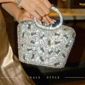 UGALS | Fairy-style Heavy Crystal Box Bag for Party