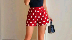 KPE Casual Plain Color AND Polka Dot AND Maong Denim Blue AVAILABLE IN Regular Size AND Plus Big Size High Waist Short