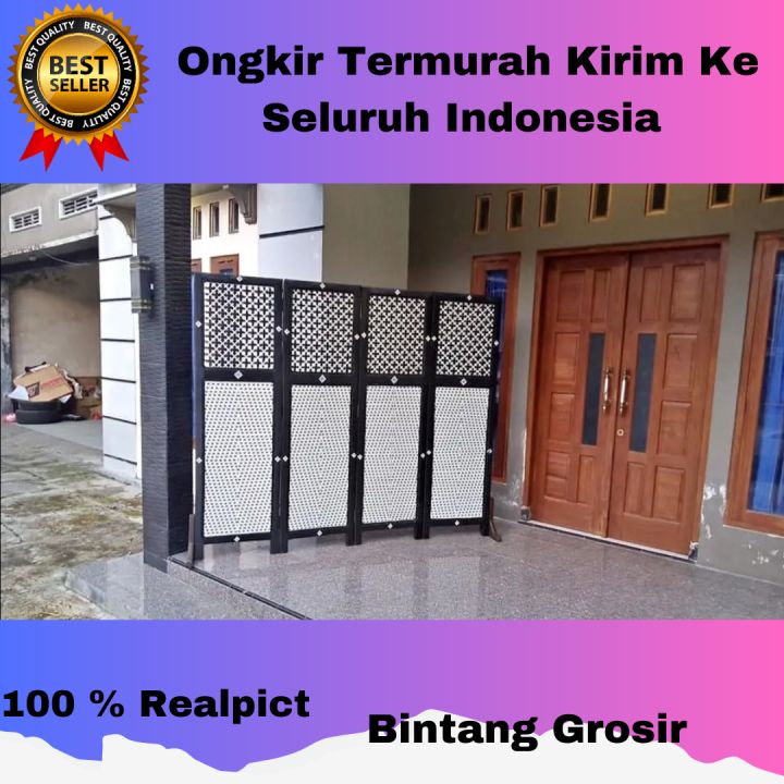 Sketsel Pembatas Ruangan Minimalis Partisi Penyekat Ruangan Rotan Sekat
