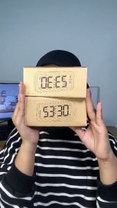 Jam Meja LCD Alarm Clock Digital / Jam Weker Pintar / Digital Smart Alarm Clock