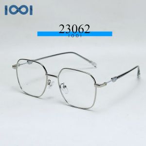 IOOI Eyewear -  Kacamata Geometric Metal Lensa Anti Radiasi Blueray Photocromic Wanita 23062