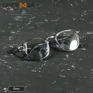Grey Jack Kacamata Antiradiasi Blueray Acetate Kotak Vintage Keren Bisa Minus Antiradiasi Blueray Photocromic Bluecromic Ringan Stylish 9056