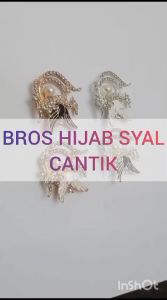 PROMO Aksesories Bros Broch Cantik jilbab baju syal