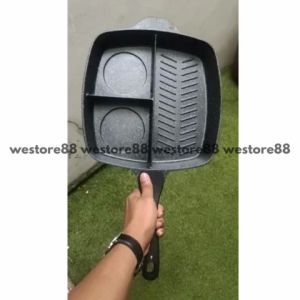 Wajan panggang alumunium grill pan 3in1 48x27cm WEO IF7526