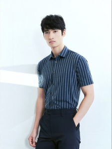 Summer New Business Casual Short Sleeve Shirt Men