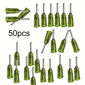 Industrial Blunt Tip Dispensing Needles With Luer Lock 14 Ga X 1/2 Inch Screw Interface Dispensing Needles For Industrial Use