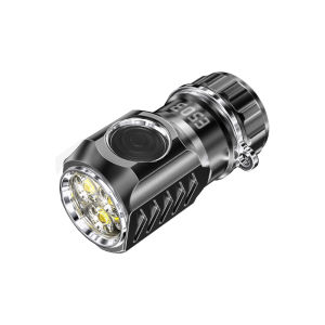SMILING SHARK | Super Bright Compact Rechargeable Portable Mini Outdoor Long-Range High-Power Flashlight