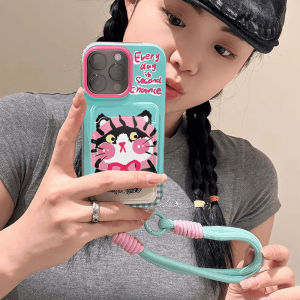 Sup&LV | Anti-Shock Protection Case with Card Holder and Lanyard for iPhone 15 16 Pro Max 14 Plus 13 12 11