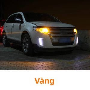 2 Chiếc LED Chế Độ Kép Nhan & Đèn Chạy Ban Ngày Phụ Kiện Dành Cho Xe Honda HR-V 2014-2019 Trắng/Đỏ/Xanh Dương/Xanh Băng/Hồng/Vàng