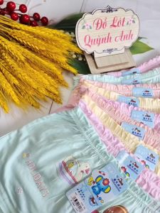 Combo10 quần sịp đùi mặc váy bé gái từ 1 đến 12 tuổi lưng thun chất cotton xịn co giãn thấm hút mồ hôi  - Đồ Lót Quỳnh Anh