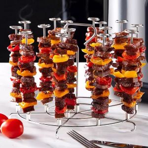 Multifunctional Air Fryer Oven with Removable Rotating Grill