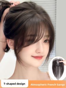 JUZITING | Hair Extension for Concealing Gray Hair with Natural Bangs