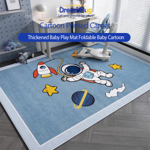DreamHug Thickened Baby Play Mat Foldable Baby Cartoon Crawling Mat Double-Sided Safety For Baby No Smell
