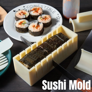 Sushi Molder For Rice Ball Hoge Cake Roll Japanese Kitchen Mold Tool Kit DIY Press Shape Maker