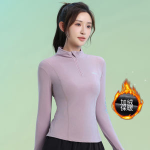 Womens Yoga Sportswear Long Sleeve Quick Dry Breathable Running Gym Training Clothes Slimming Effect Fitness Running Tops