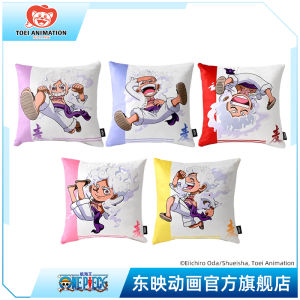 อุปกรณ์เสริมการ์ตูน หมอนนอนพักผ่อนทรงสี่เหลี่ยม หมอนอิงขนนุ่มใหม่ หมอนน้องลuffy สำหรับผู้ชายและผู้หญิง อุปกรณ์เสริมการ์ตูน