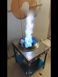 CHELSTAR CFS-832 High Pressure Cast Iron Gas Stove  Stainless Steel Body  Commercial Use