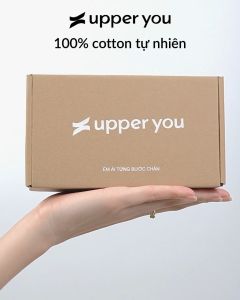 Tất Vớ Nữ Cổ Ngắn UPPER YOU Cotton Tự Nhiên Êm Ái Dày Dặn Thoáng Khí Khử Mùi Extra Soft - BSF2001