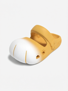 chikoku | Cute Snowball Cat Claw Thick Sole Anti-Slip Clogs