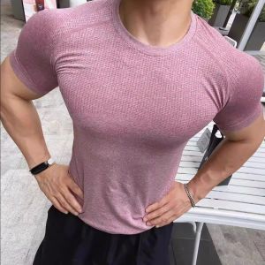 Breathable Dry Fit T-Shirt Men Sports