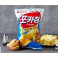 Potato Chips 66g (Korean Orion Poca chips Original). 