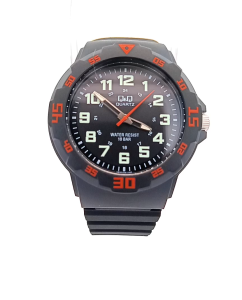 Q&Q RUBBER WATCH 10 BARS VR18J008Y