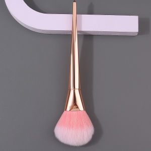 แปรงปัดแก้มแป้งฝุ่นสีโรสโกลด์ระดับรูปลักษณ์สูง หัวแปรงขนาดใหญ่ที่นุ่มเป็นพิเศษ แปรงลอนดอน แปรงทำความสะอาดอเนกประสงค์